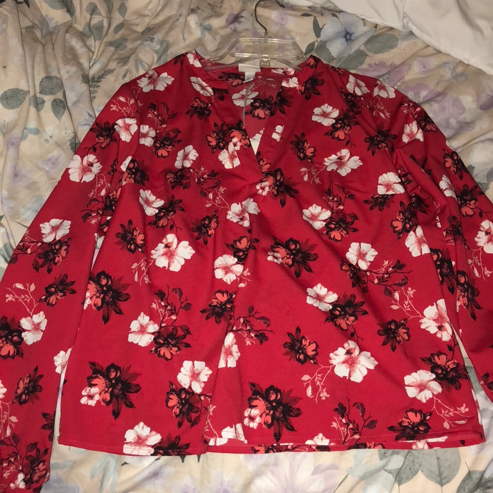 Floral dress shirt